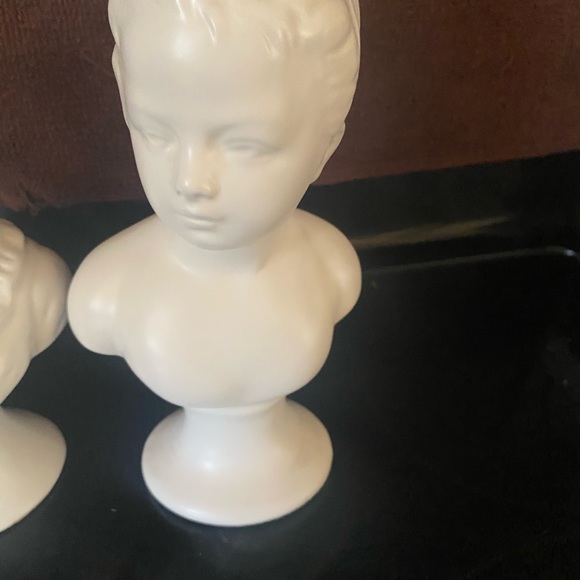 VINTAGE! National Potteries Boy And Girl Bust - Picture 2 of 8